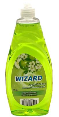 A00722 : Wizard A00722 : Produits ménagers - Produits à lessive - Liquide Vais. Vert WIZARD,liquide vais. VERT,12 x 709 ML