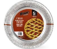 A190-4 : Assiette Tarte Alluminium 9''