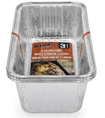 A194 : Titan A194 : Cuisine et maison - Matériel de cuisson - Moule Pain 2lb TITAN , MOULE PAIN 2LB , 24X3UN