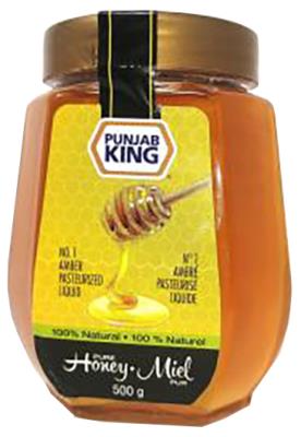 C79 : Punjab king C79 : Déjeuner et collations - Miel - Miel AmbrÉ PasteurisÉ (liquide) PUNJAB KING,MIEL AMBRÉ PASTEURISÉ (liquide),12 x 500G
