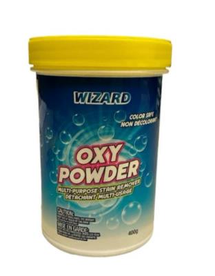 CA2602 : Oxy(wizard) CA2602 : Produits ménagers - Produits nettoyants - Poudre Linge (copie Oxy) OXY(wizard),POUDRE linge (copie oxy),12 x 397g