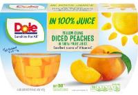 CF98-OU : Fruit Cup PÊche En DÉe Jus