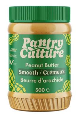 CG2300 : Pantry culture CG2300 : Déjeuner et collations - Arachides - Beurre Arachides Crémeux PANTRY CULTURE , BEURRE ARACHIDES crémeux , 12 x 500g