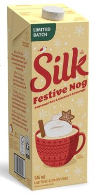CG4992-OU : Silk CG4992-OU : Déjeuner et collations - Fromage - Lait De Poule Noix De Coco SILK, LAIT DE POULE noix de coco,12 x 946 ML