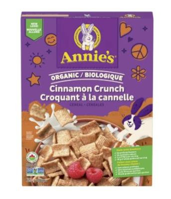 CG5066 : Annie's CG5066 : Déjeuner et collations - Céréales - CÉrÉ. Croque Cannelle ANNIE'S,CÉRÉ. croque cannelle , 10 x 260g