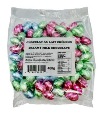 CG666-2 : Mini oeuf choco. lait CG666-2 : Confiseries - Chocolat - 30 X 400g MINI OEUF choco. LAIT, 30 x 400G