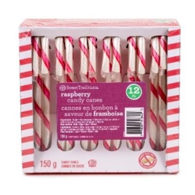 CG8420-OU : Sweet tradition CG8420-OU : Confiseries - Bonbons - Canne Bonbon Framboises SWEET TRADITION,CANNE BONBON FRAMBOISES,36 x 150G