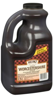 CH0180 : Heinz CH0180 : Condiments - Ketchup - Sauce Worcestershire HEINZ,SAUCE WORCESTERSHIRE, 2 MEGA x 3.78 L