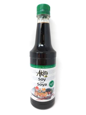 CH229 : Akita CH229 : Huiles et vinaigres - Huile - Sauce Soya Moins De Sel AKITA,SAUCE SOYA moins de sel,12 x 450ML