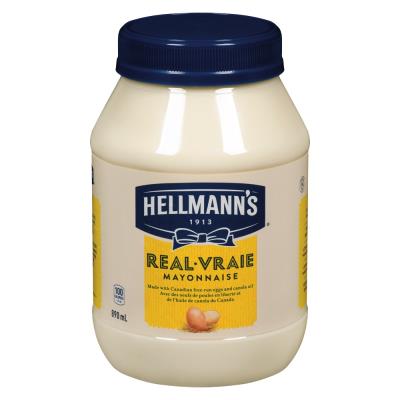 CH61 : Hellmann's CH61 : Condiments - Mayonnaise - Mayonnaise Reg. HELLMANN'S, MAYONNAISE REG.,10 x 890 ML