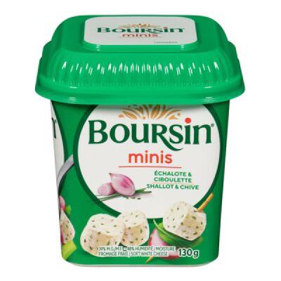 CH963-OU : Boursin CH963-OU : Déjeuner et collations - Fromage - From. Minis échalote & Ciboulette BOURSIN,FROM. MINIS échalote & ciboulette,6 x 130G