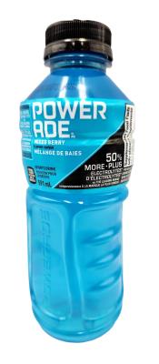 CJ6291 : Powerade CJ6291 : Breuvages - Boissons énergisantes - Boisson Baies (bleu) POWERADE,boisson BAIES (BLEU) , 24 x 591 ML