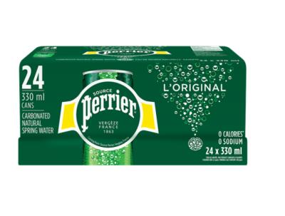 CJ878-OU : Perrier CJ878-OU : Breuvages - Eau - Eau Petillante Original PERRIER,EAU PETILLANTE original, 24 x 330ml