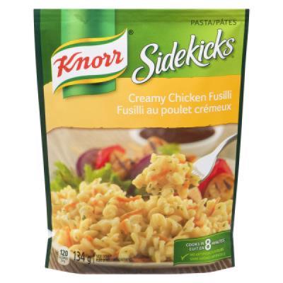 CN3227 : Sidekicks CN3227 : Pâtes, riz et nouilles - Haricots - Fusilli Poulet Crémeux SIDEKICKS,FUSILLI poulet crémeux,8 x 134G