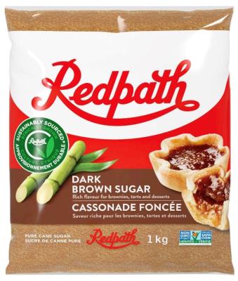 CS214 : Redpath CS214 : Ingrédients de cuisine - Cassonade - Casso. FoncÉe REDPATH, CASSO. FONCÉE, 20 x 1 KG