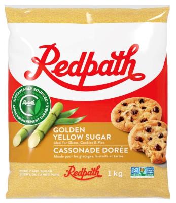 CS215 : Redpath CS215 : Ingrédients de cuisine - Cassonade - Casso. Doree REDPATH, CASSO. DOREE, 20 X 1KG