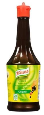 CS4725-OU : Knorr CS4725-OU : Condiments - Sauces - Ass.liquide ( Sce Soya) KNORR,ASS.liquide ( sce soya), 24 x 250 ML