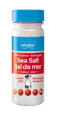 E0067 : Windsor E0067 : Condiments - Sel - Sel De Mer Refil WINDSOR, SEL DE MER refil, 12 x 397G
