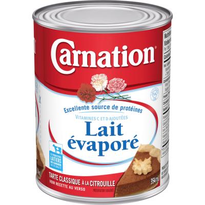 G0026 : Carnation G0026 : Ingrédients de cuisine - Lait concentré sucré et en poudre - Lait Reg CARNATION, LAIT REG, 6 x 354ML