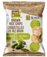 G7150 : Croustilles Riz Brun Corn. Aneth