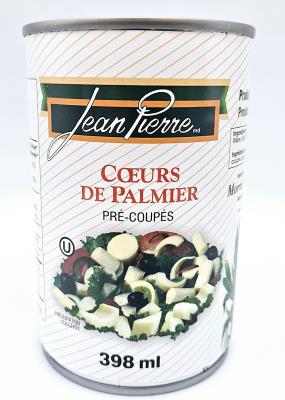 L16 : J.pierre L16 : Conserves et bocaux - Légumes - Coeurs Palmier Coupes J.PIERRE,COEURS PALMIER COUPES, 24X398ML