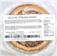 XH572-OU : Quiche Aux  Épinards (8po.)
